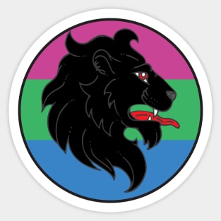 An Tir Pride - Agender - Populace Badge Style 1 Sticker